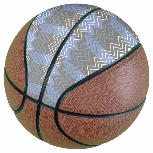 Ballon De Basket Stripes motif personnalisé personnalisation DO-IT- (Incliné)