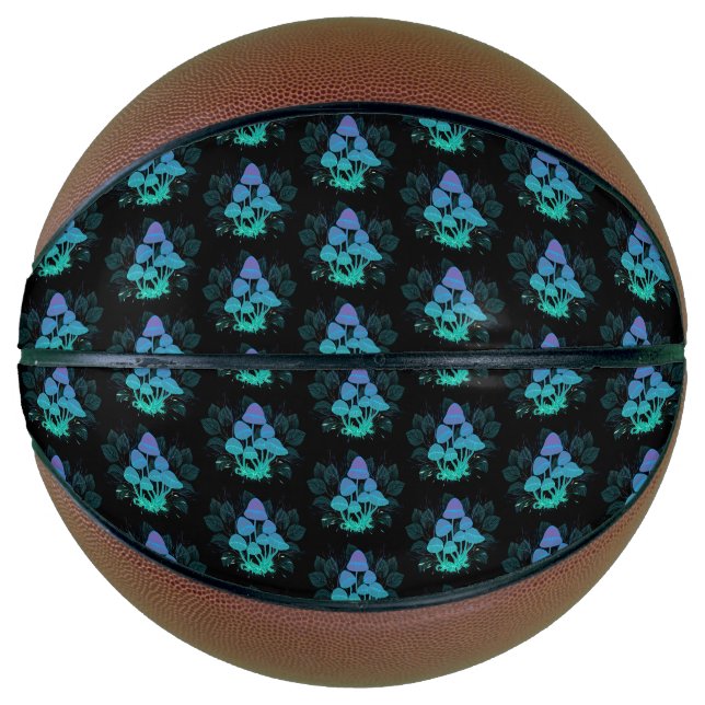 Ballon De Basket Tabourets dans Bushes (Devant)