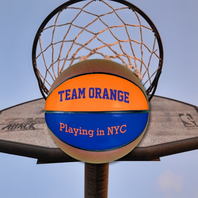 Ballon De Basket Team Orange -jouer dans NYC (Créateur téléchargé)
