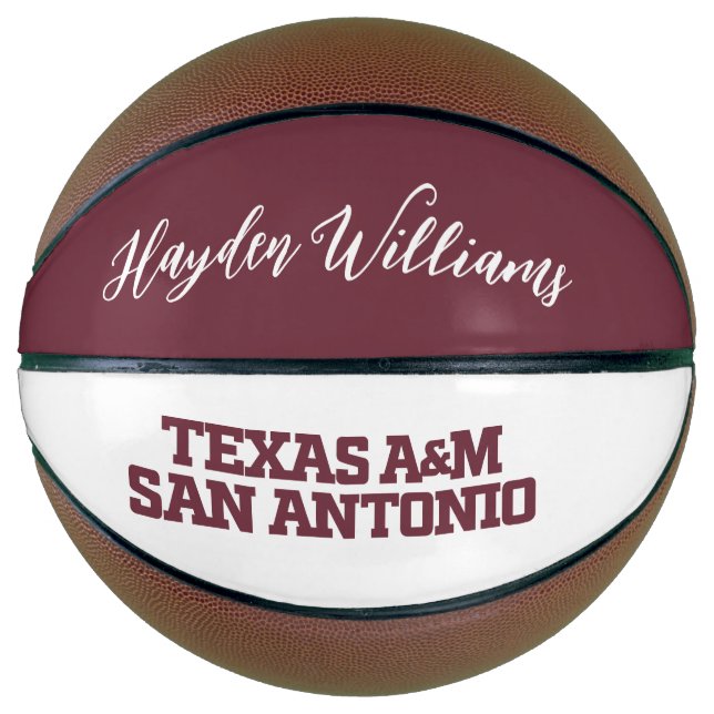 Ballon De Basket Texas A&M San Antonio (Devant)
