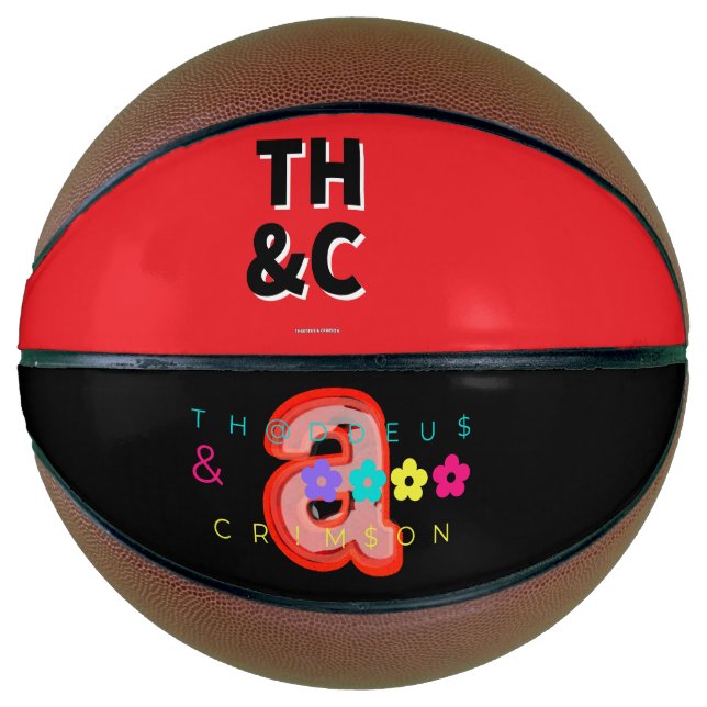 Ballon De Basket thaddeus & crimson, Adam Moyer, Addi Nicki (Devant)