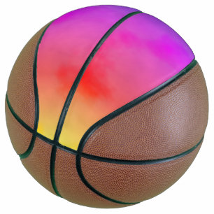 Ballon De Basket Vapeur arc-en-ciel