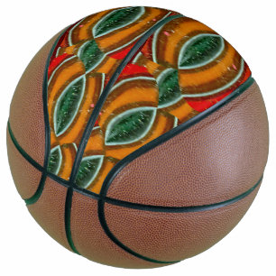 Ballon De Basket Verrous rouges Tawny