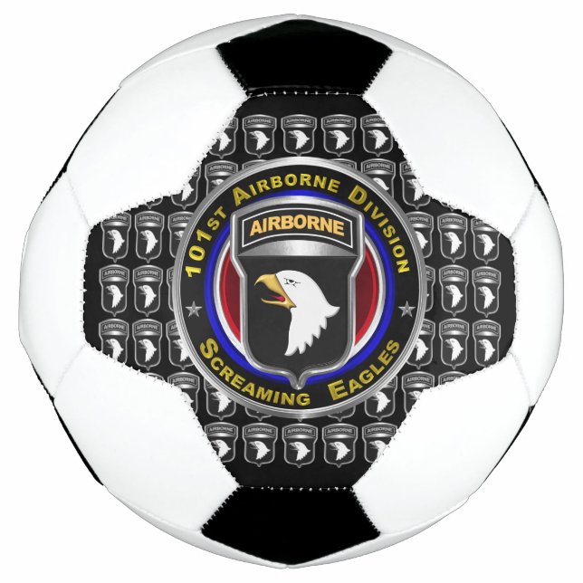 Ballon De Foot 101e division aéroportée « Screaming Eagles » (Devant)