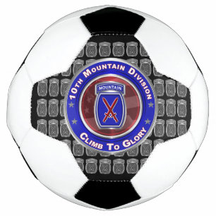Ballon De Foot 10e division de montagne ”Monter à la gloire“