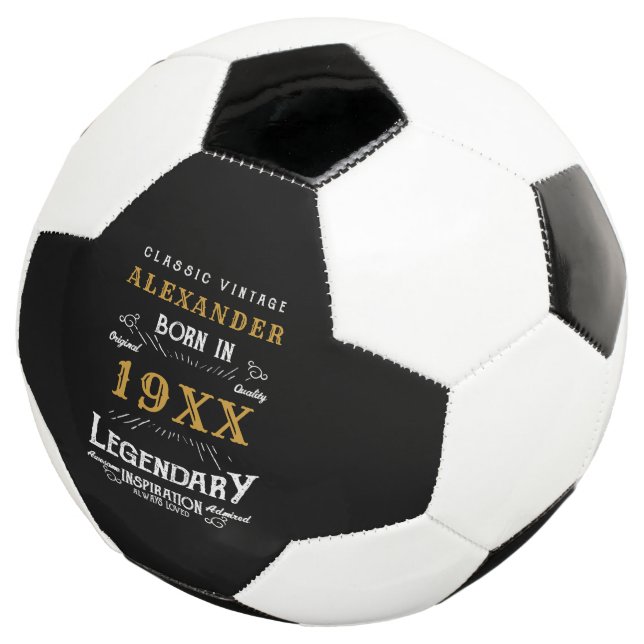 Ballon De Foot 40e anniversaire personnalisé (3/4)