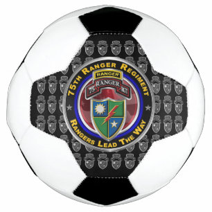 Ballon De Foot 75e Régiment de Rangers "Les Rangers mènent le c