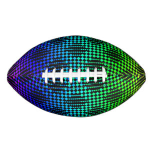 Ballon De Foot à damiers barrière en treillis