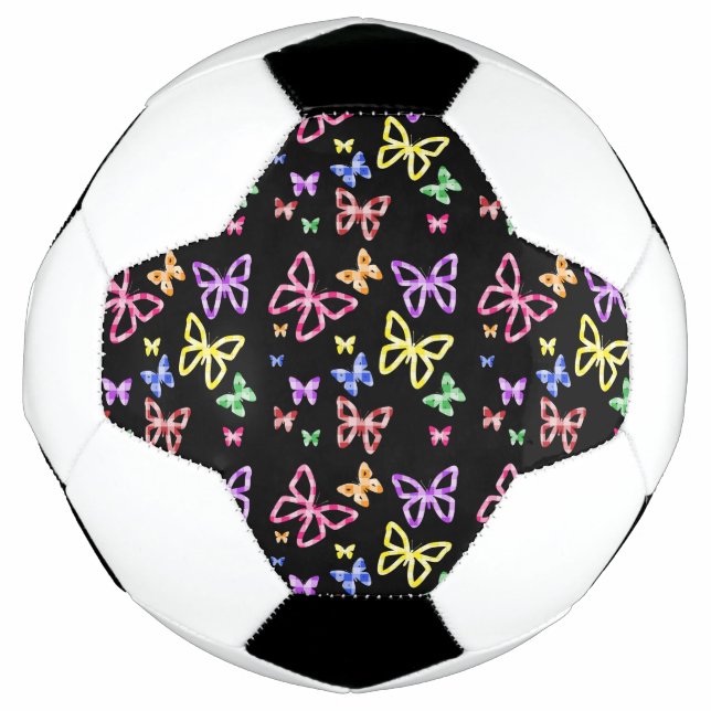 Ballon De Foot à damiers BOUTEILLES (Devant)