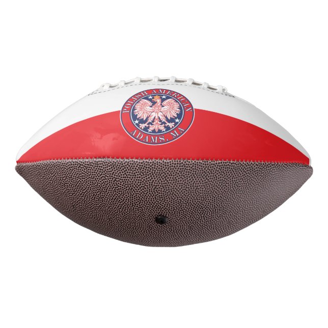 Ballon De Foot Adams Massachusetts polonais (Tourné à 270°)