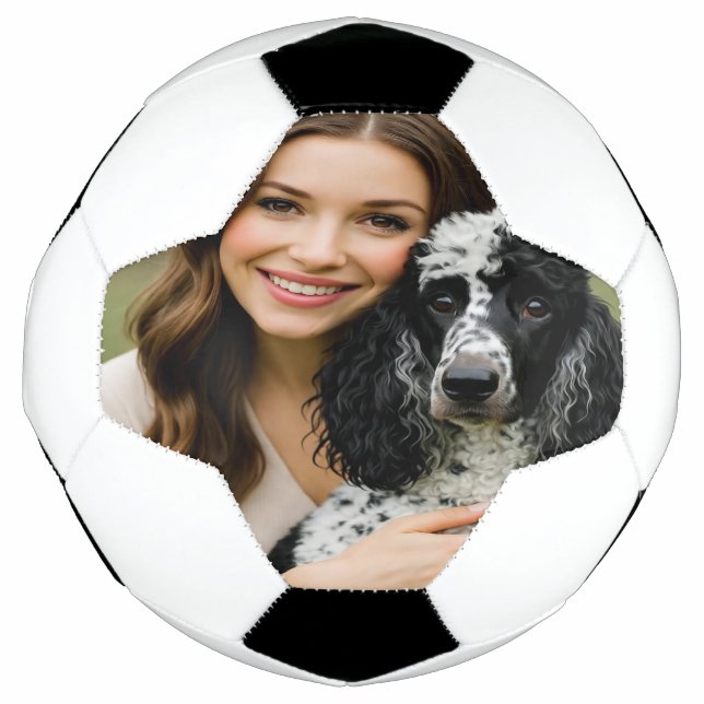 Ballon De Foot Add Poddle Photo Personalize Customize (Devant)