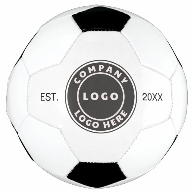 Ballon De Foot Ajouter un logo commercial Retraite des employés d (Devant)
