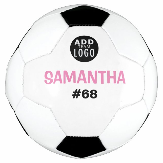 Ballon De Foot Ajouter Un Logo Pour Enfants Personnalisés (Devant)