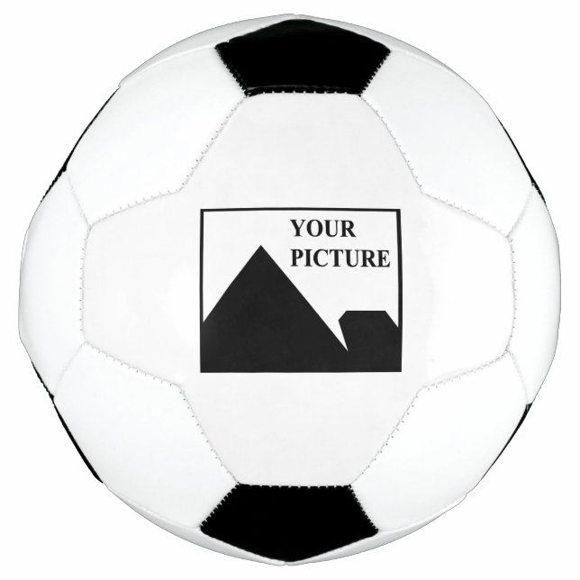 Ballon De Foot Ajouter une image personnalisée Nom de l'entrepris (Devant)