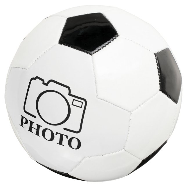 Ballon De Foot Ajouter une photo personnalisée Mariage Moderne Él (3/4)