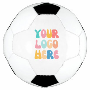 Ballon De Foot Ajouter votre entreprise Logo Moderne Minimal Simp