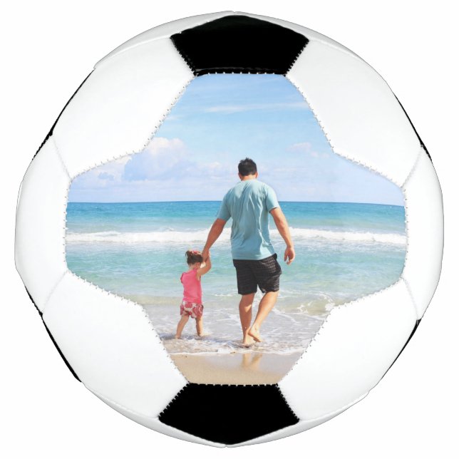Ballon De Foot Ajouter votre propre photo et/ou texte (Devant)