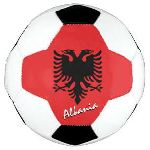Ballon De Foot Albanie Football & drapeau albanais / Sports