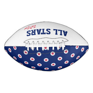 Ballon De Foot All Stars Sports Team Year Red White Blue Awards