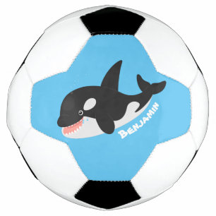 Ballon De Foot Amusante baleine orque mignonne dessin animé