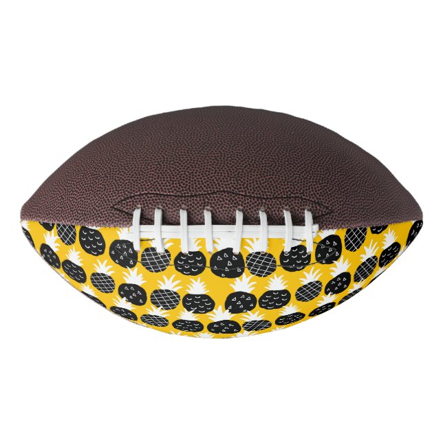 Ballon De Foot Ananas noir (Devant)