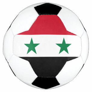 Ballon De Foot Ancien drapeau de Syrie