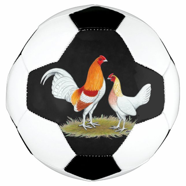 Ballon De Foot Ancien jeu anglais Bantam : Red Pyle (Devant)