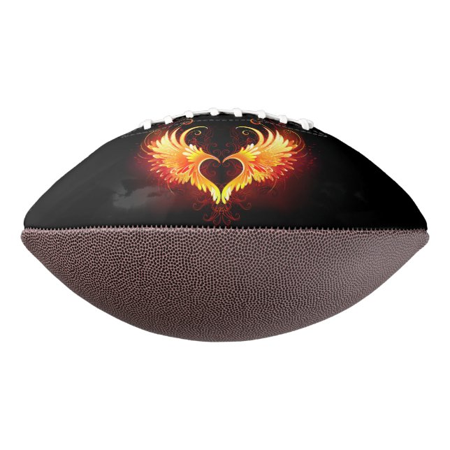 Ballon De Foot Angel Fire Heart with Wings (Tourné à 270°)