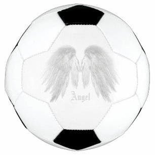 Ballon De Foot ANGEL WINGS White Nom personnalisé