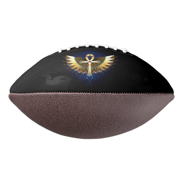 Ballon De Foot Ankh or avec ailes (Tourné à 270°)