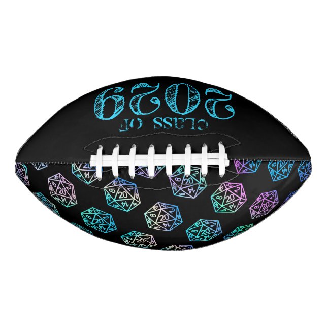 Ballon De Foot Année RPG | Holo Imaginaire Tabletop Retro Gamer D (Devant)