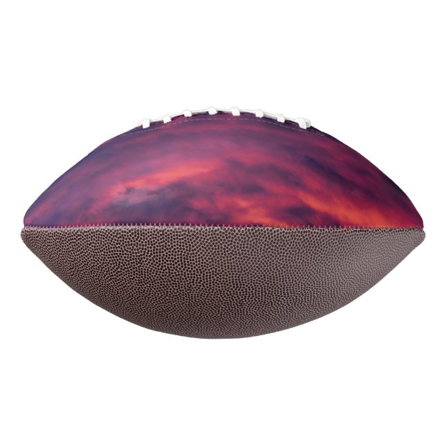 Ballon De Foot août rouge (Tourné à 270°)