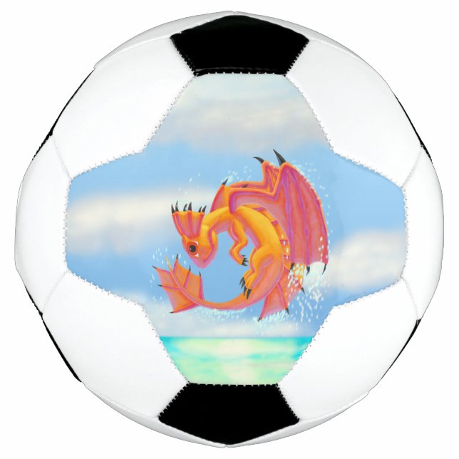 Ballon De Foot Aqua Dragon (Devant)