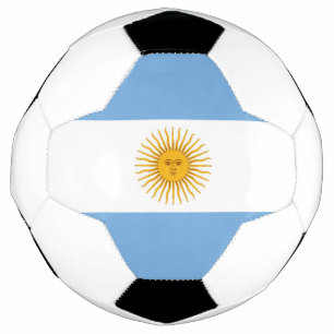 Ballon De Foot Argentina flag
