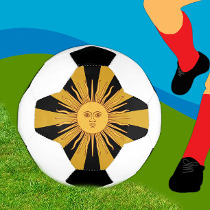 Ballon De Foot Argentine Golden Sun, Sol de Mayo Sports