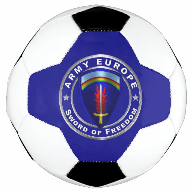 Ballon De Foot Armée Europe USAREUR  (Devant)