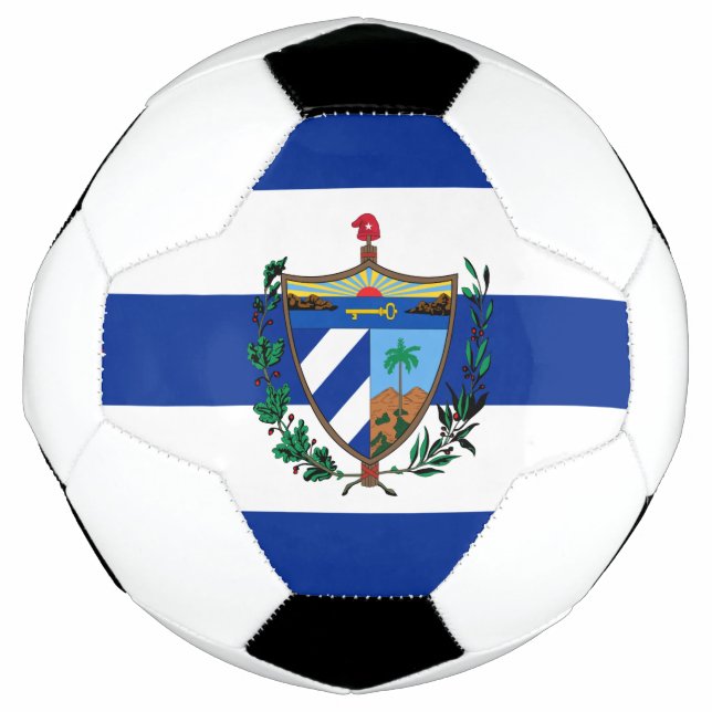 Ballon De Foot armoiries de cuba (Devant)