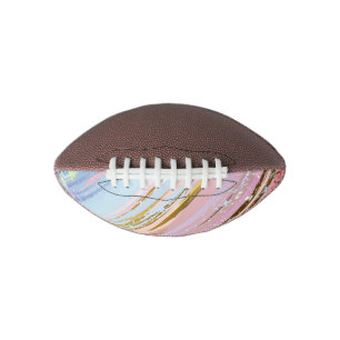 Ballon De Foot Arrière - plan rose texturé