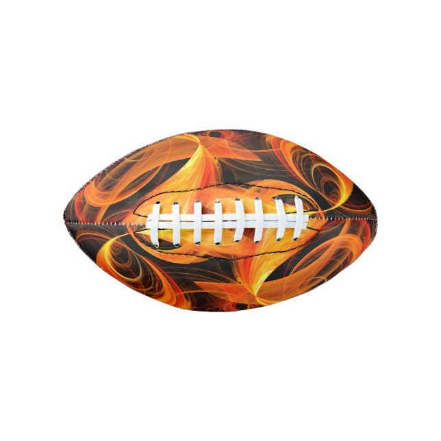 Ballon De Foot Art Abstrait Fireball (Devant)