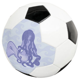 Ballon De Foot Assis Mermaid bleu