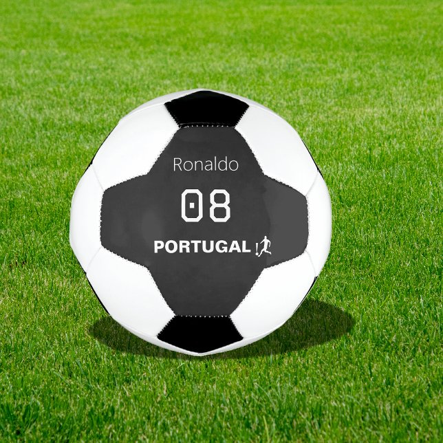 Ballon De Foot Athletic Varsity Jersey Name Number Personalizable (Créateur téléchargé)