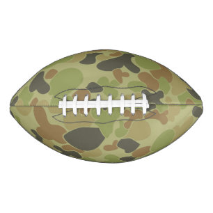 Ballon De Foot Aus camouflage vert