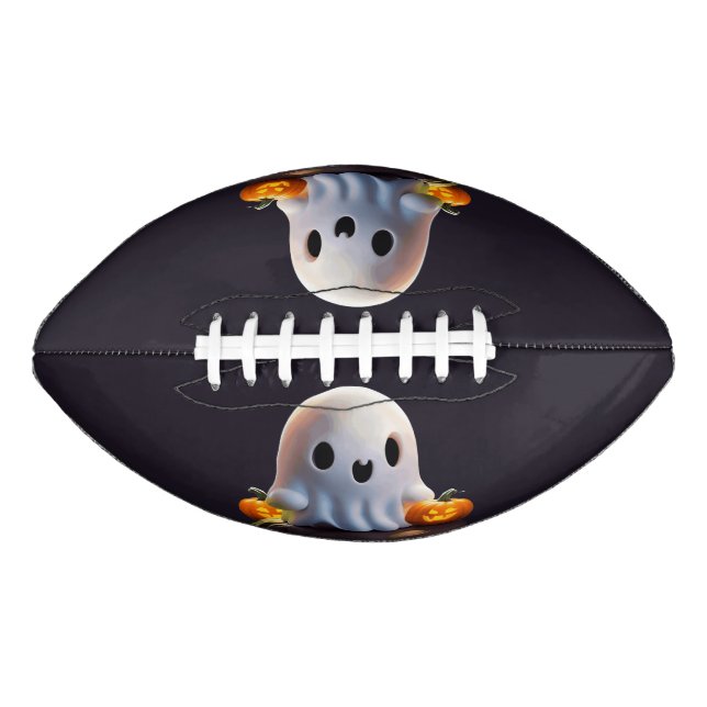 Ballon De Foot Baby Ghost Déplaisant mignon caractère Halloween (Devant)