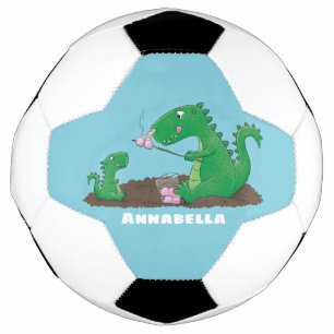 Ballon De Foot Baguettes mignonnes grillant des marshmallows dess