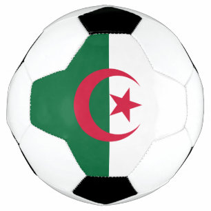 Ballon De Foot Bal de football patriotique avec drapeau d'Algérie