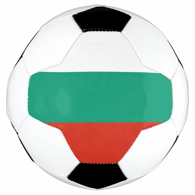 Ballon De Foot Bal de football patriotique avec drapeau de Bulgar (Devant)