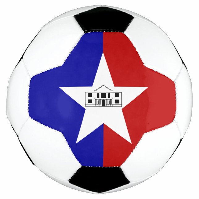 Ballon De Foot Bal de football patriotique avec drapeau de San An (Devant)