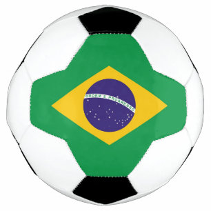 Ballon De Foot Bal de football patriotique avec drapeau du Brésil