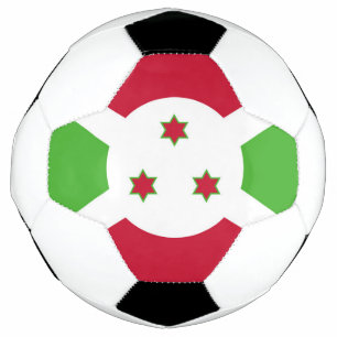 Ballon De Foot Bal de football patriotique avec drapeau du Burund