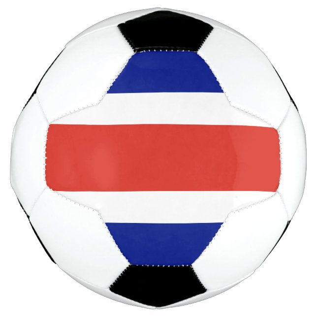 Ballon De Foot Bal de football patriotique avec drapeau du Costa  (Devant)